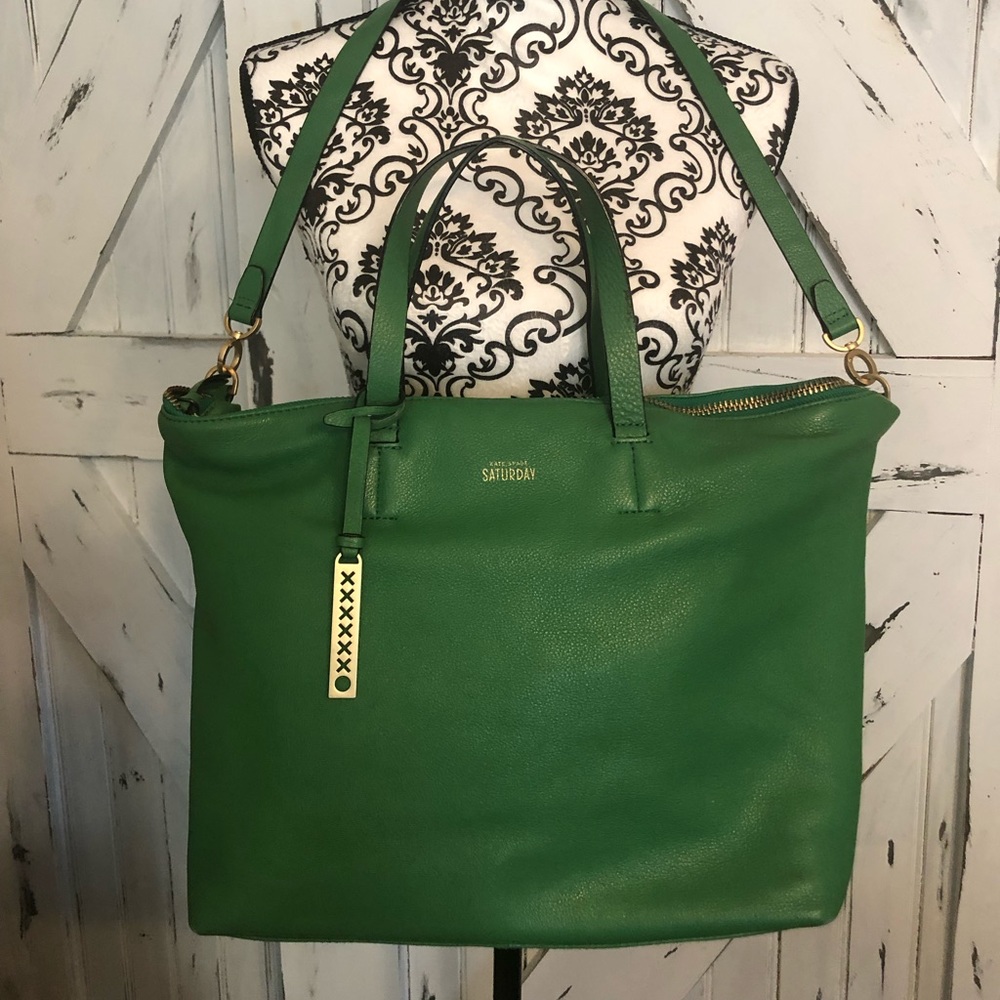Gorgeous Green Kate Spade Saturday Bag ♠️